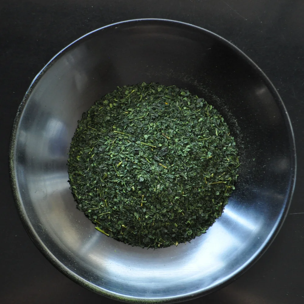 Saemidori tencha leaves, Shizuoka