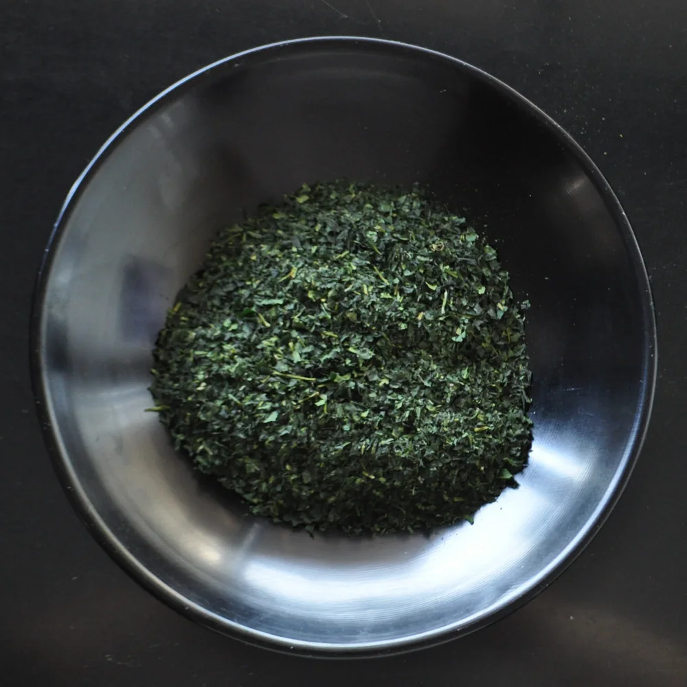 Tsuyuhikari tencha leaves, Shizuoka