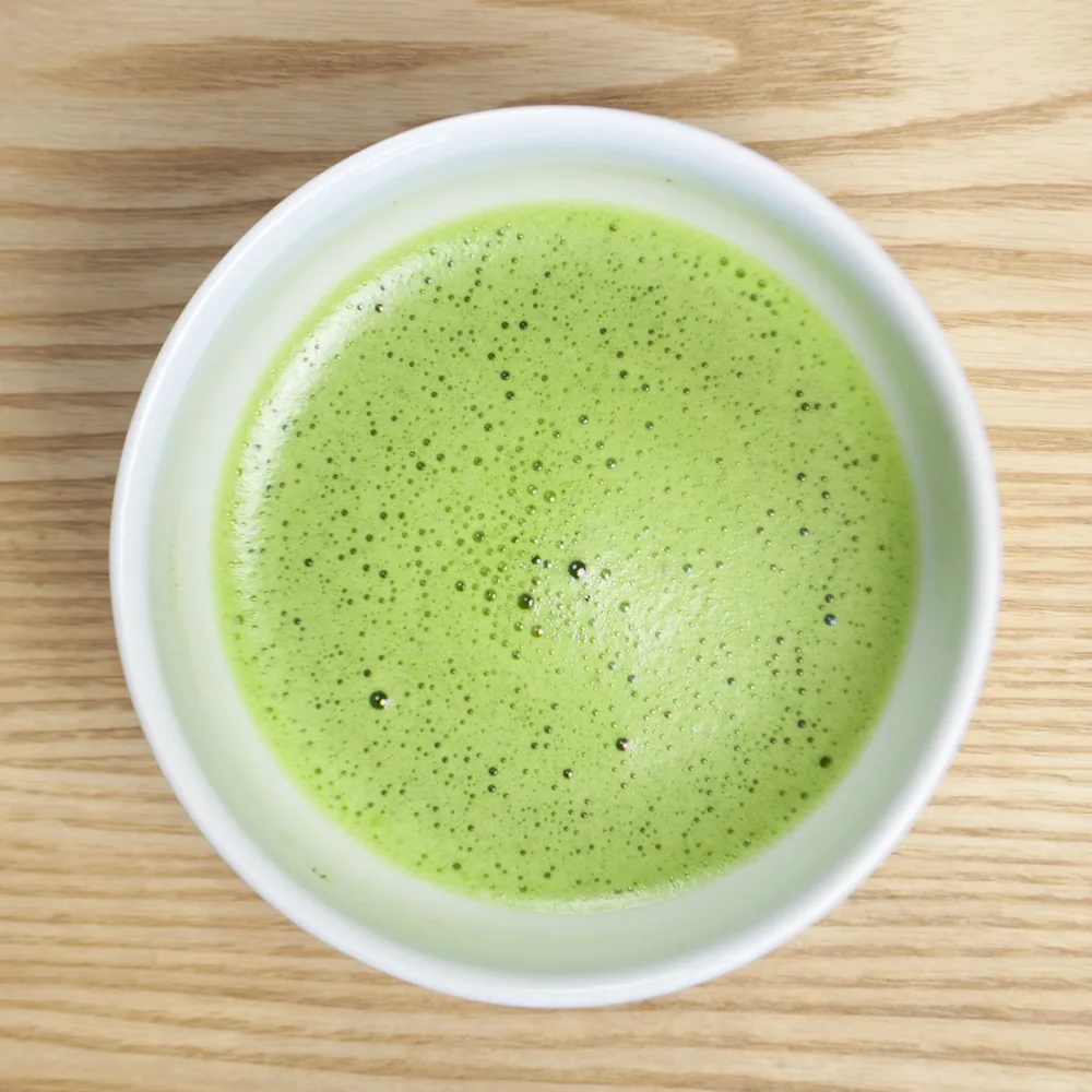 Tsuyuhikari whisked matcha